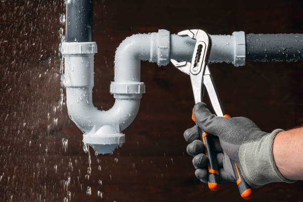 Professional Drain Cleaning technician working in Edgewater, FL